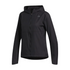 Adidas Womens Own the Run Hooded Jacket, Black | M