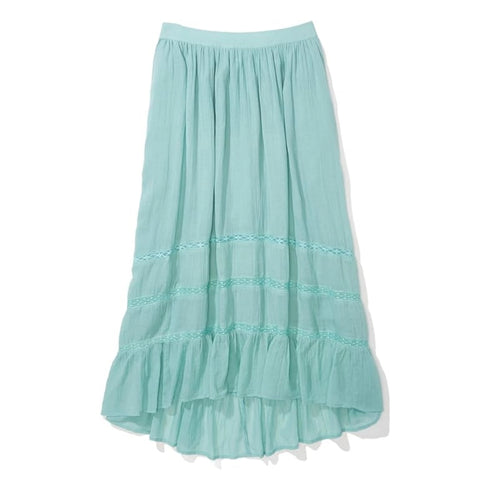 American Eagle Women's Hi-Low Midi Skirt