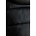 Dynamite Short Faux Leather Puffer Jacket, Jet Black