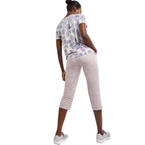 Reitmans Short Sleeve Printed Tee with Front Knot Hyba, XXL - MGworld