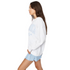 Garage White Oversized Crew Neck Santa Monica Sweater