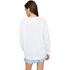 Garage White Oversized Crew Neck Santa Monica Sweater