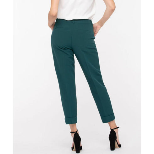 Ricki's Women's Green Slim Cuffed Ankle Pant