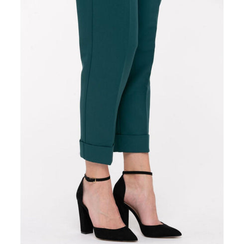 Ricki's Women's Green Slim Cuffed Ankle Pant