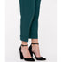 Ricki's Women's Green Slim Cuffed Ankle Pant