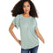 Maurices Solid Smocked Flutter Sleeve Top
