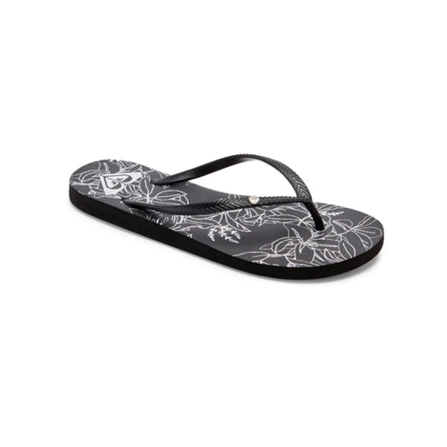 Roxy Bermuda Print Women's Sandals, Black