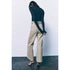 Zara High-Waisted ZW Marine Straight Jeans