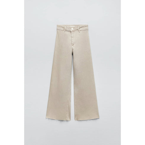 Zara High-Waisted ZW Marine Straight Jeans