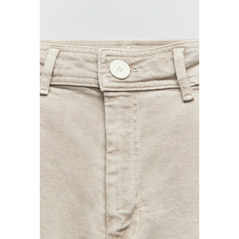 Zara High-Waisted ZW Marine Straight Jeans