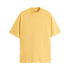 Zara Men's Rib Collar T-Shirt, Yellow