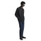 Zara Men's Textured Crochet Black Long Sleeve Shirt | M