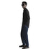 Zara Men's Textured Crochet Black Long Sleeve Shirt | M