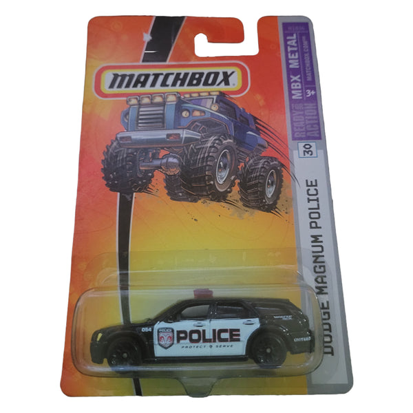 Matchbox Dodge Magnum Dodge City Police black/white 2005 1:64 NIP