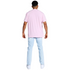 Boohoo Straight Leg Busted Knee Jean, Ice Blue 