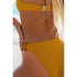 Cupshe Yellow Braided Halter Bikini | S
