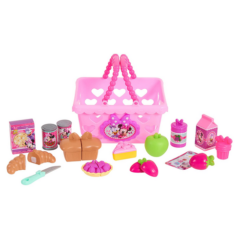 Disney Minnie Mouse Bow-Tique Bowtastic Shopping Basket Set