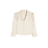 Express Satin White Pajama Shirt | Small Petite