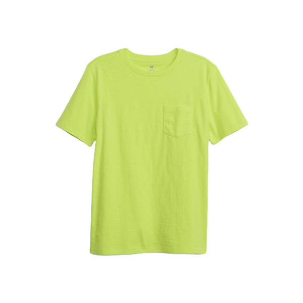 Gaps Kids 100% Organic Cotton Pocket T-Shirt | L