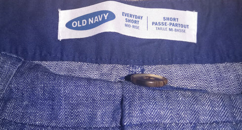 Old Navy Mid-Rise Everyday Linen-Blend Shorts for Women, Small - MGworld
