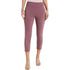 Maurices Bengaline Cropped Dress Pant Mauve Plum