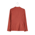 Reitmans Women's Barn Red Linen-Blend Buttoned Blazer