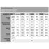 Simons Contemporaine Size Chart