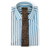 Tie Bar Men's Cabana Stripe Non-Iron Dress Shirt