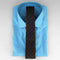 Tie Bar Gingham Aqua Non-Iron Dress Shirt | M