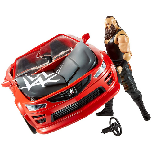WWE Wrekkin' Slam Mobile with 10 Breakaway Pieces & Braun Strowman 6-inch Action Figure