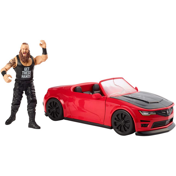 WWE Wrekkin' Slam Mobile with 10 Breakaway Pieces & Braun Strowman 6-inch Action Figure