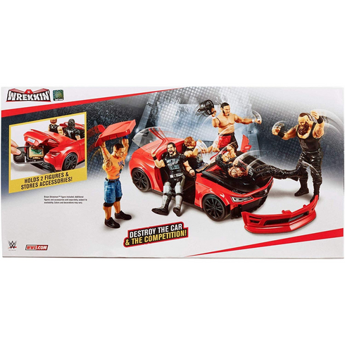 WWE Wrekkin' Slam Mobile with 10 Breakaway Pieces & Braun Strowman 6-inch Action Figure